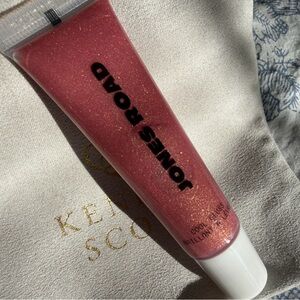 Kendra Scott Jones Road Cool Gloss in Pink Gold Shimmer